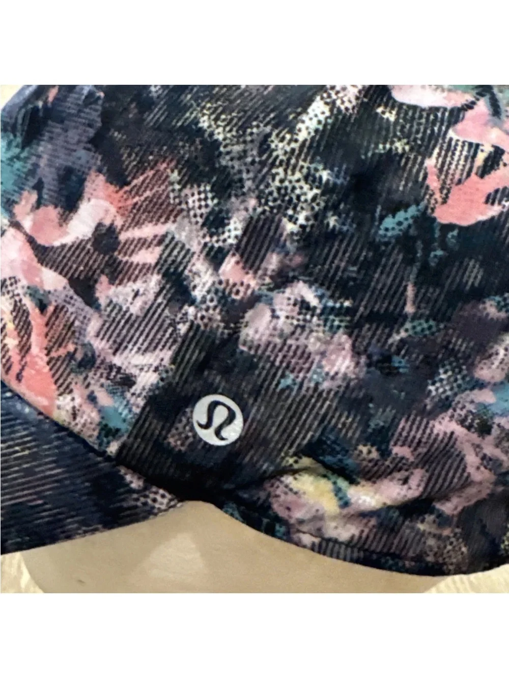 lululemon athletica Pink & Blue Floral Performance Cap
